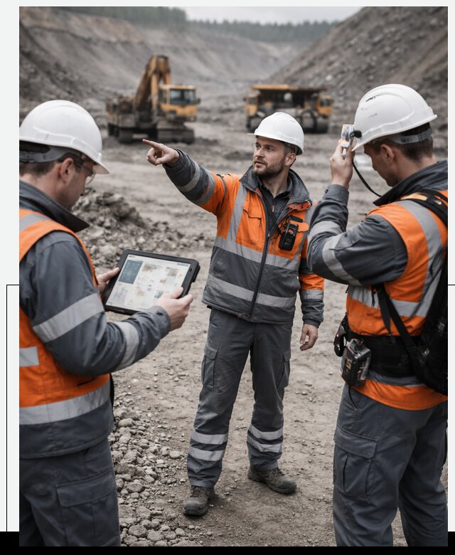 Система контроля персонала для горнодобывающей отрасли в Ивантеевке