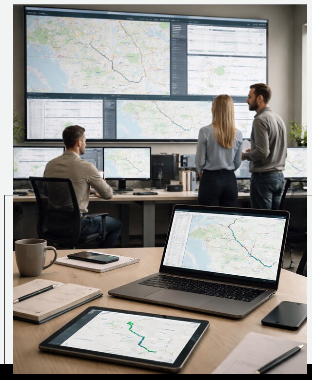 Трекинг грузов и Fleet Management, мониторинг автопарка в Ивантеевке