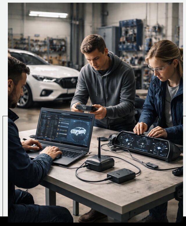 Разработка Connected Car и ПО для автопрома в Ивантеевке