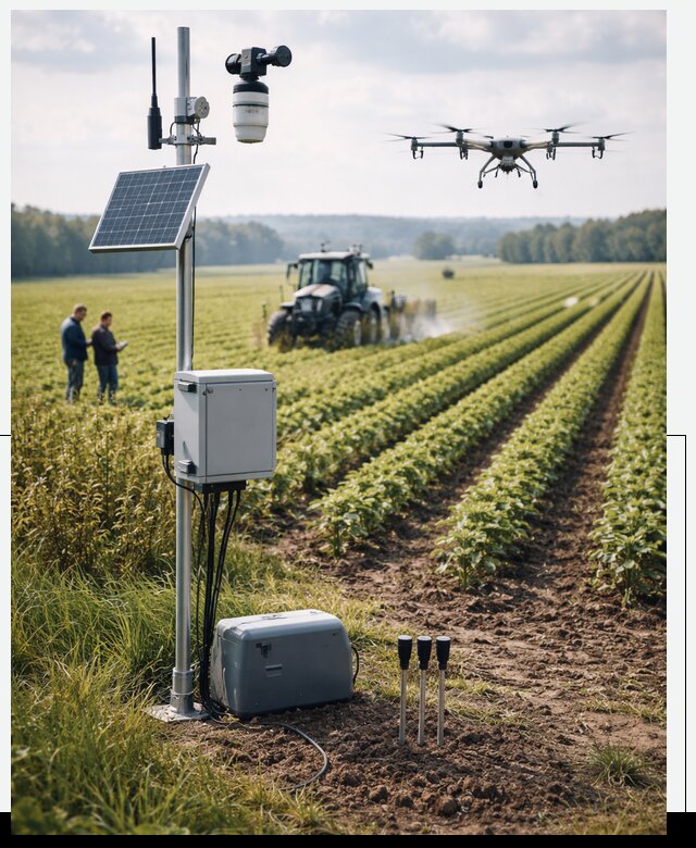 Разработка IoT мониторинга полей в Ивантеевке от 8744 р. | АвикейВнт